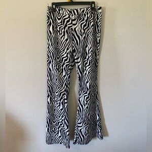 SHEIN large zebra pants